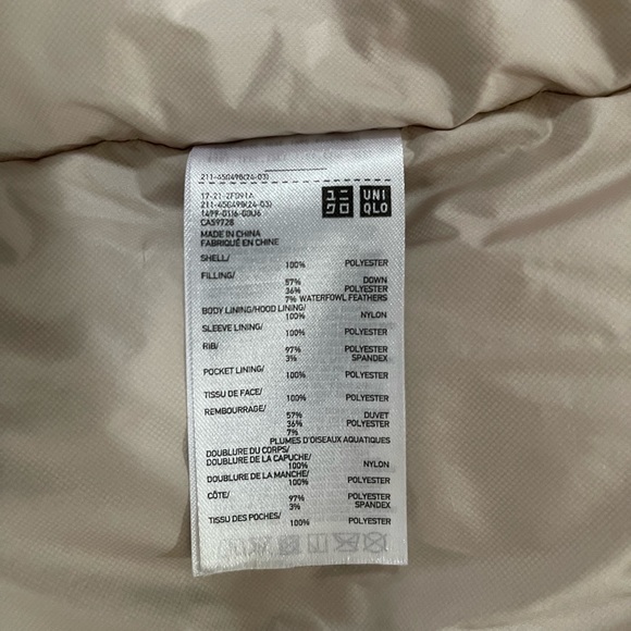 Uniqlo Long Down Winter Jacket - Picture 9 of 9